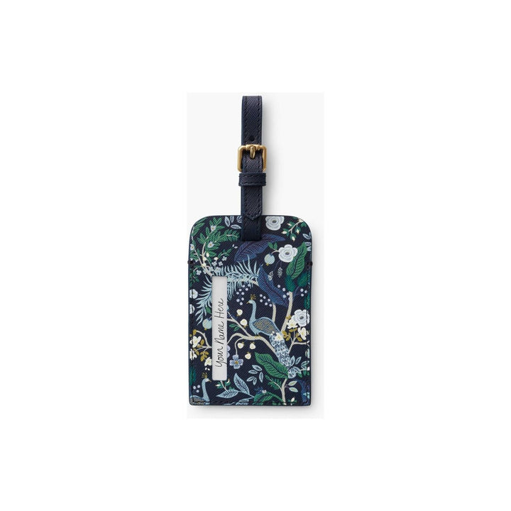 Peacock Luggage Tag - Something Splendid Co.