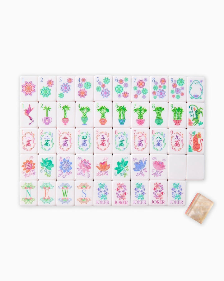 Pearlescent Mahjong Tiles - Something Splendid Co.