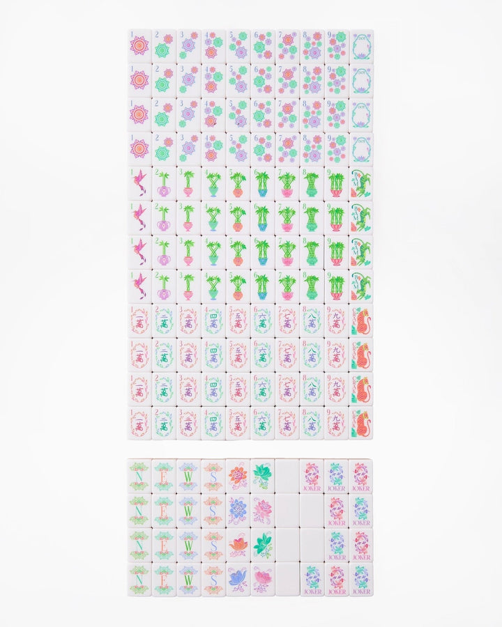 Pearlescent Mahjong Tiles - Something Splendid Co.