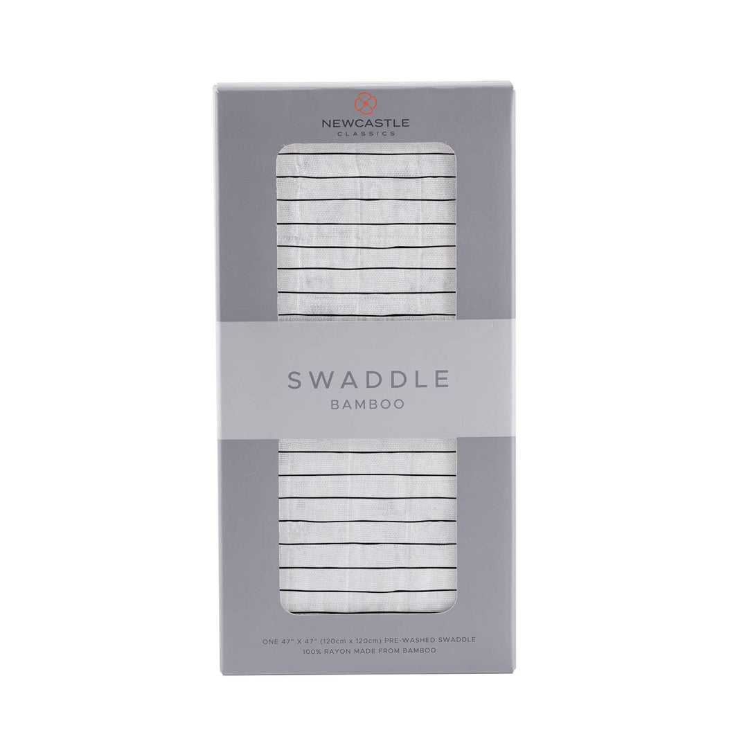 Pencil Stripe Swaddle - Something Splendid Co.