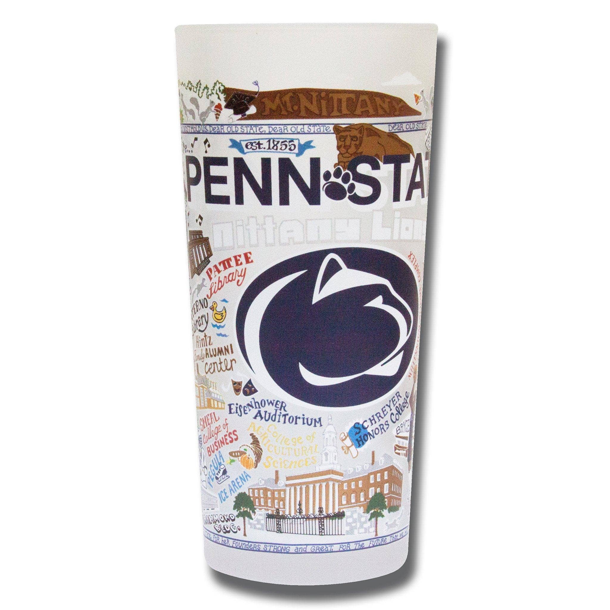 Something Splendid Co. Notre Dame Collegiate Drinking Glass - Thumbnail 4