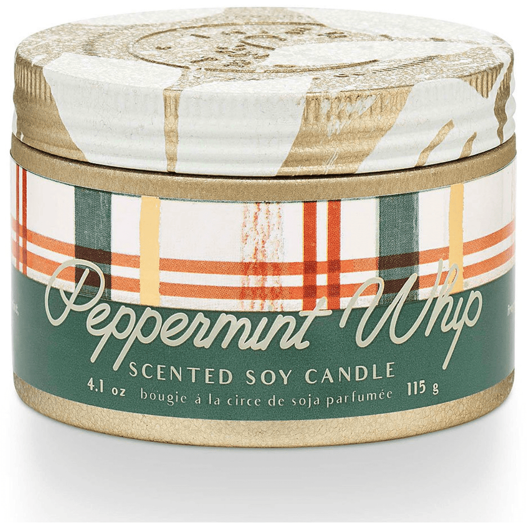 Peppermint Whip Tin Candle - Something Splendid Co.
