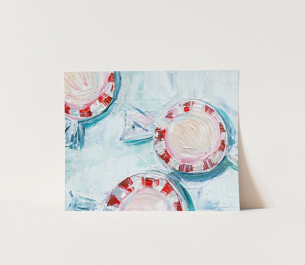 Peppermints Print | 2 Sizes - Something Splendid Co.