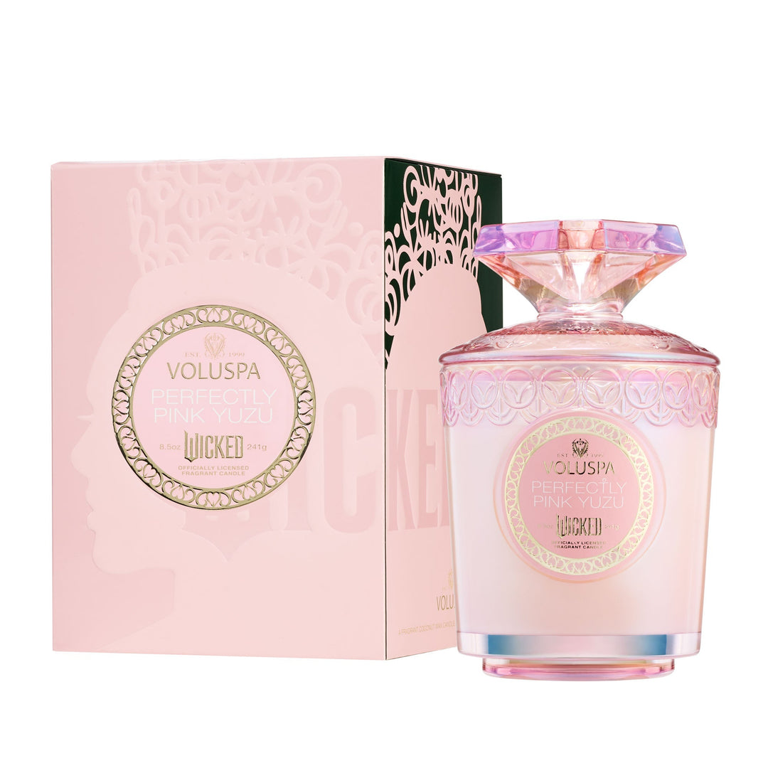 Perfectly Pink Yuzu Boxed Candle - Something Splendid Co.