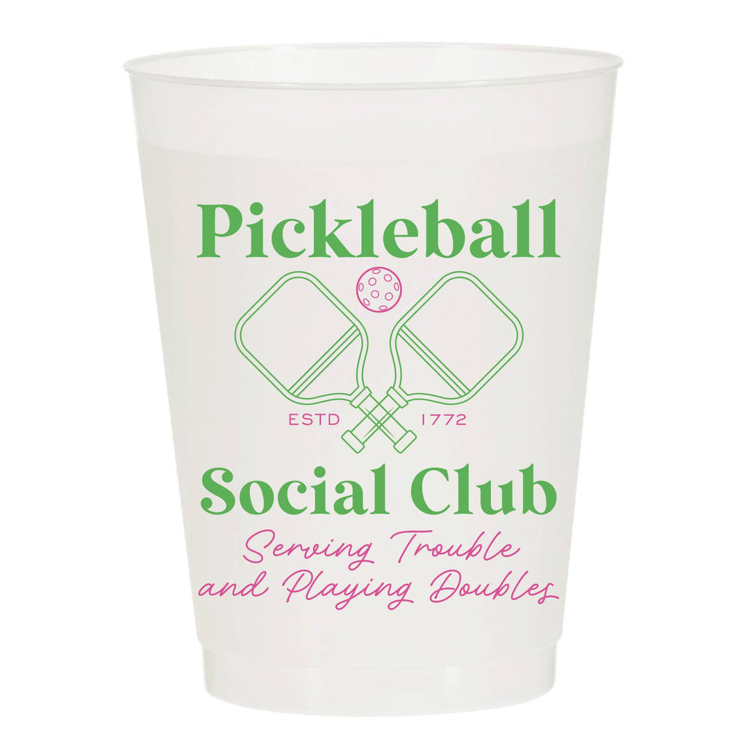 Pickleball Social Club Trouble Double Cups - Something Splendid Co.