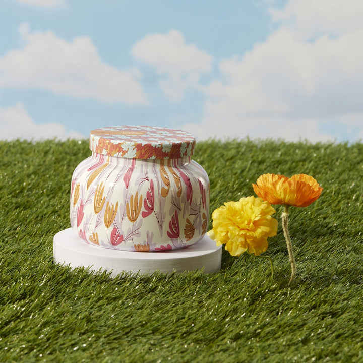Pineapple Flower Pattern Play Signature Candle - Something Splendid Co.