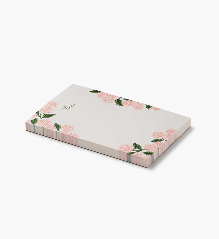Pink Hydrangea Notepad - Something Splendid Co.
