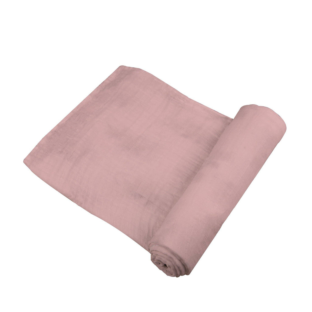 Pink Rose Bamboo Swaddle - Something Splendid Co.