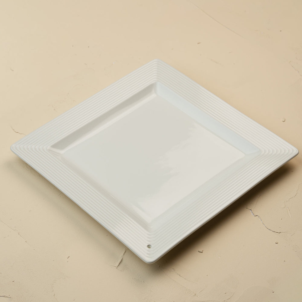 Pinstripe Square Platter - Something Splendid Co.