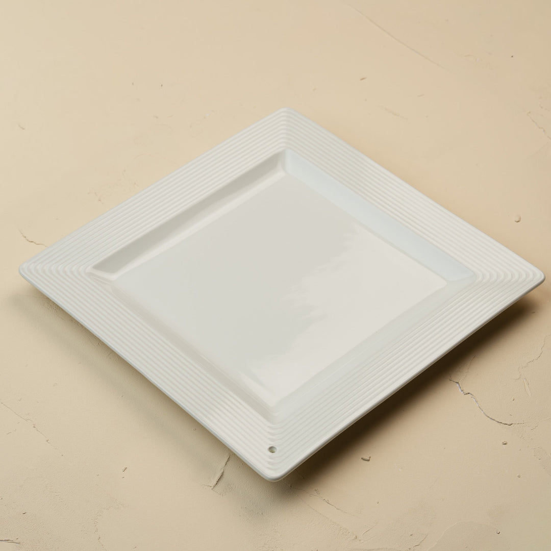 Pinstripe Square Platter - Something Splendid Co.