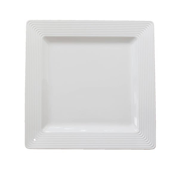 Pinstripe Square Platter, view 3