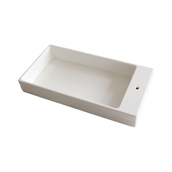 Pinstripes Melamine Guest Towel Holder, view 6
