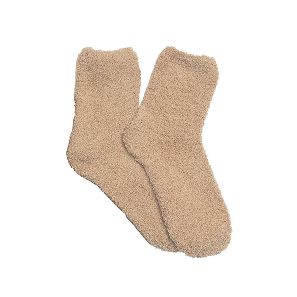 Plush Cozy Socks: Charcoal - Something Splendid Co.