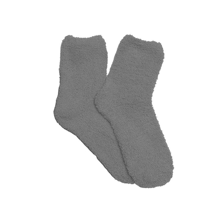 Plush Cozy Socks: Charcoal - Something Splendid Co.