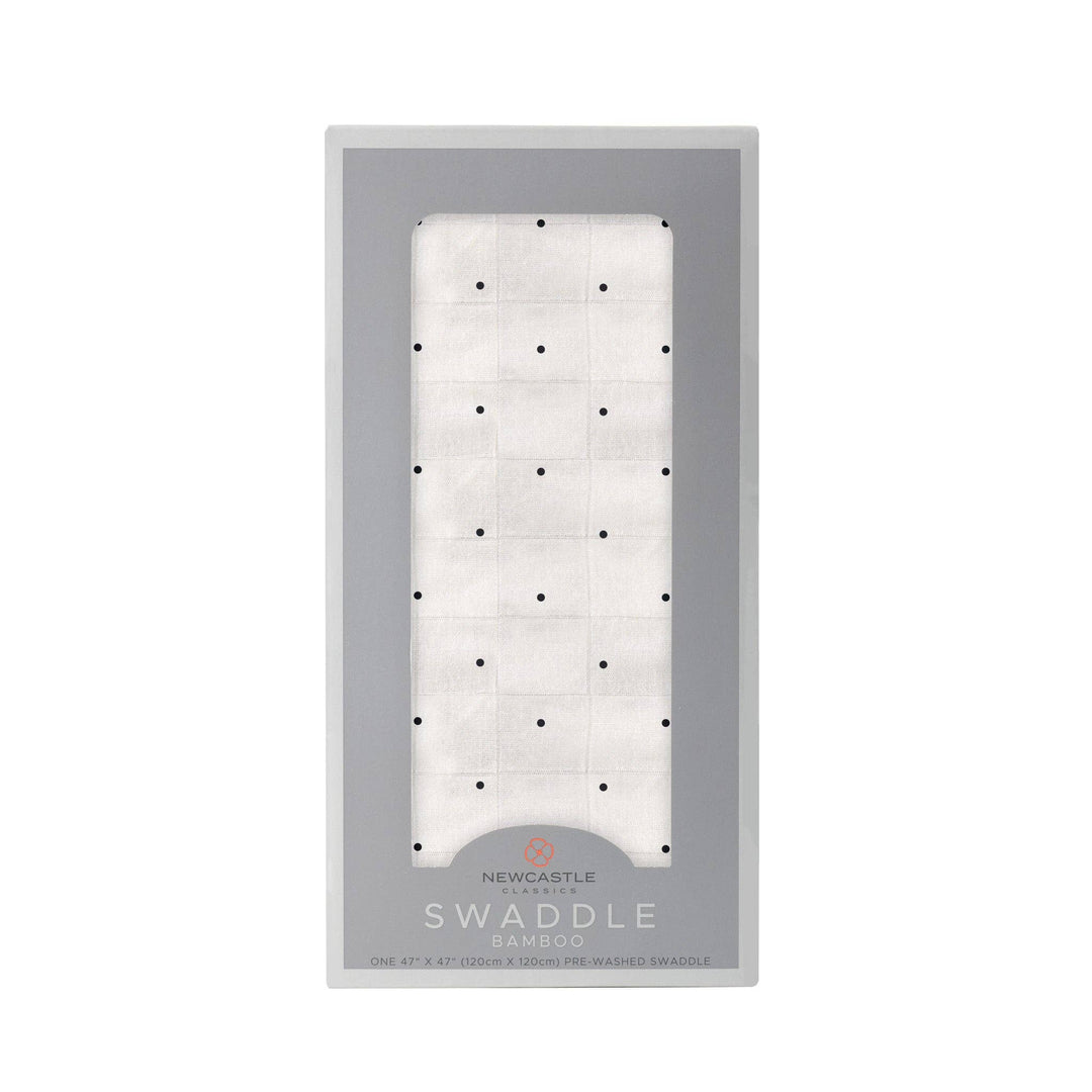 Polka Dot Bamboo Swaddle - Something Splendid Co.