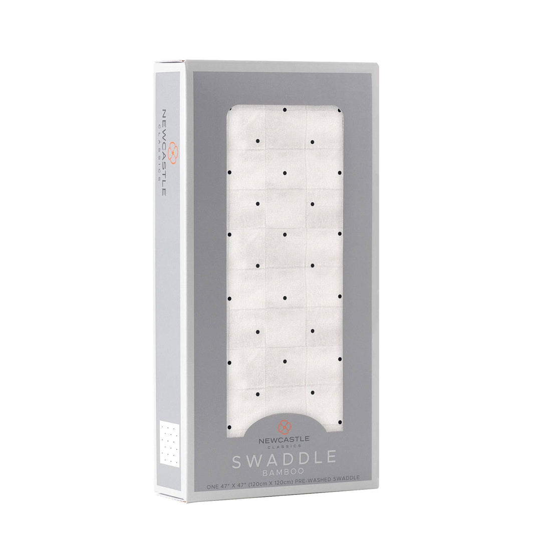 Polka Dot Bamboo Swaddle - Something Splendid Co.