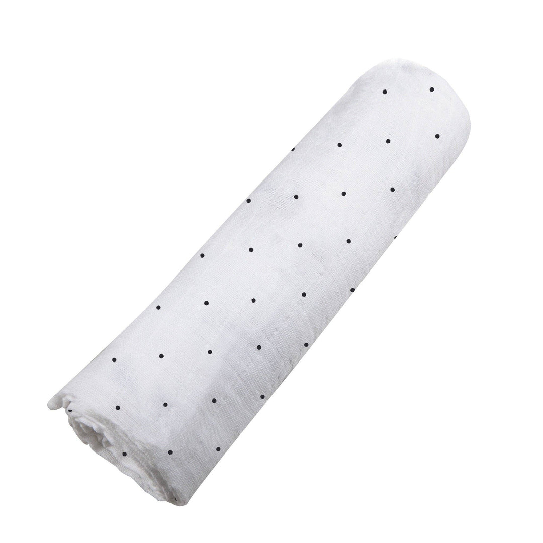 Polka Dot Bamboo Swaddle - Something Splendid Co.