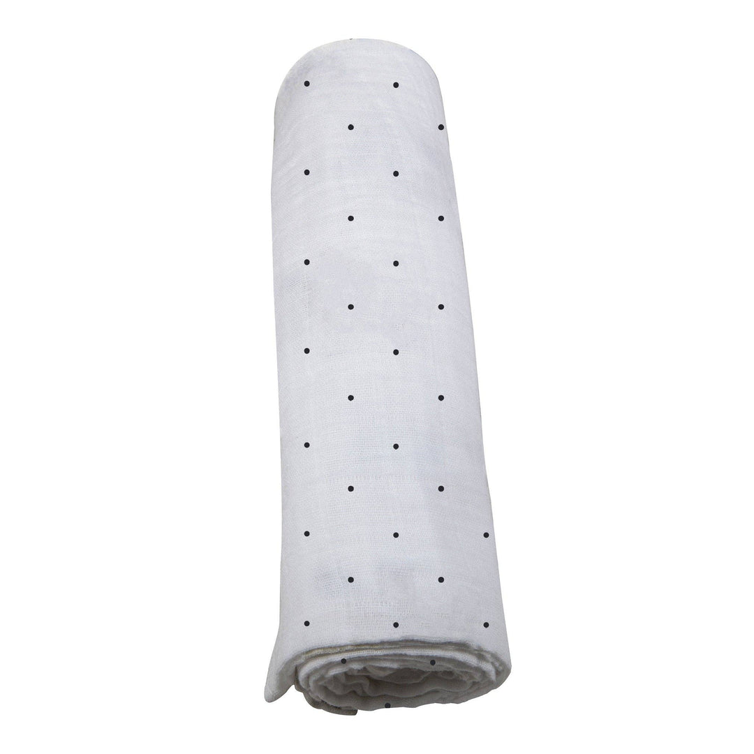 Polka Dot Bamboo Swaddle - Something Splendid Co.