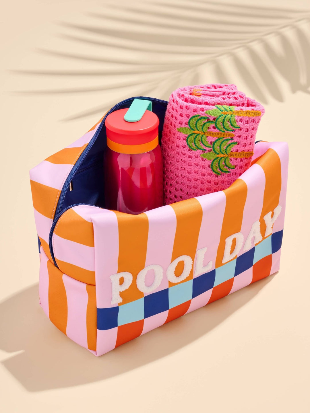 Pool Day Oversized Zip Pouch - Something Splendid Co.