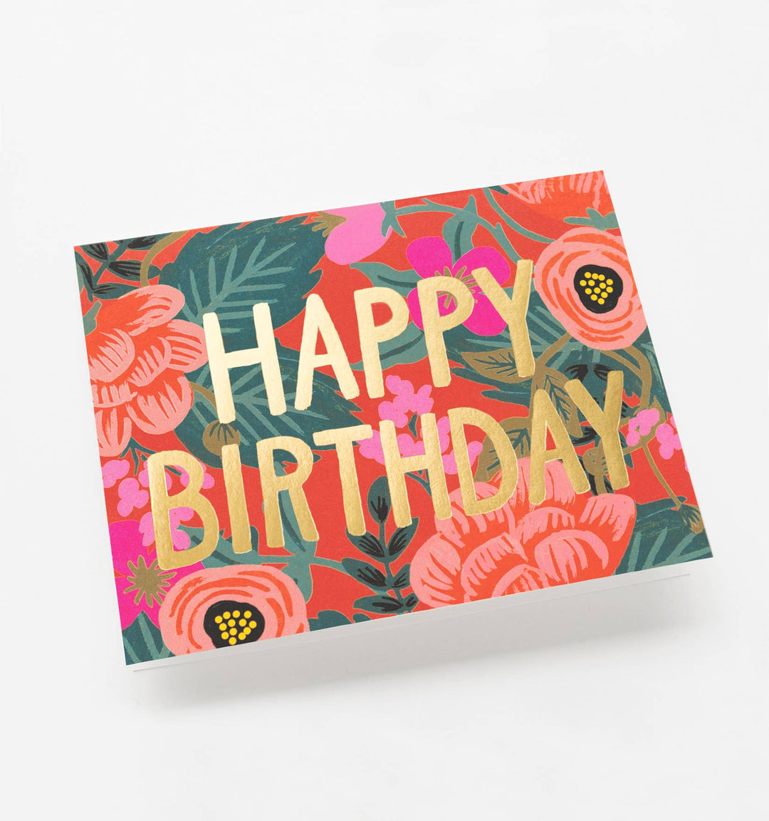 Poppy Birthday Card - Something Splendid Co.
