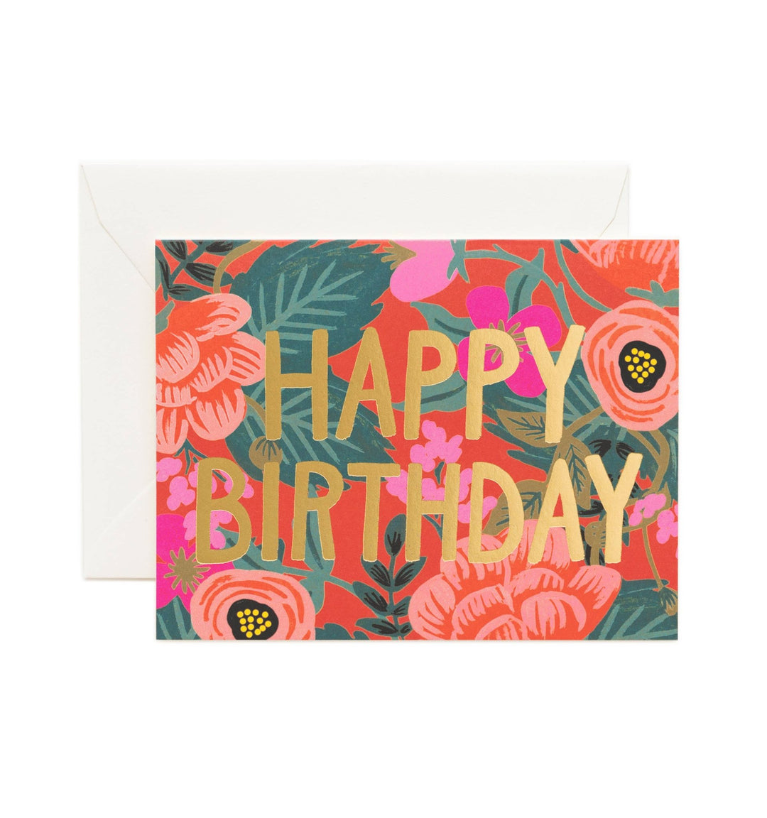 Poppy Birthday Card - Something Splendid Co.