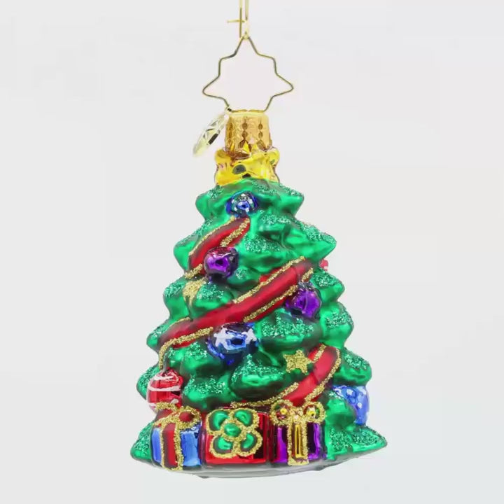 Wintery Tannenbaum Gem Ornament