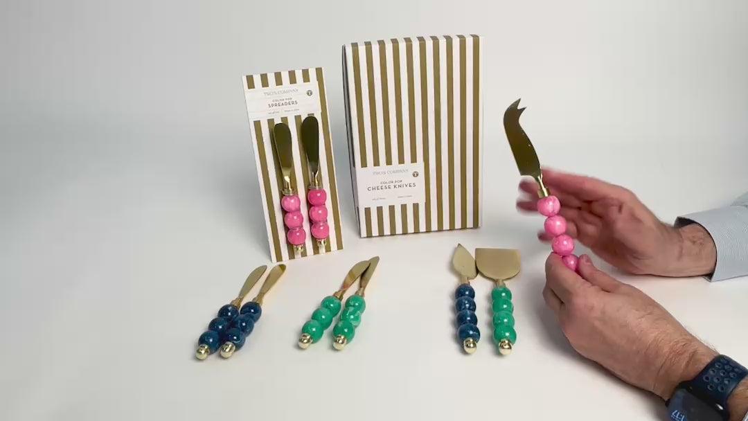 Set of 2 Color Pop Spreaders, 3 Colors