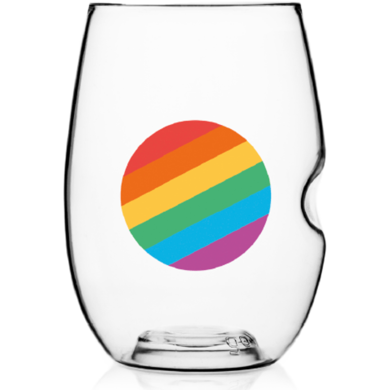 Pride Wine Glasses (Pair) - Something Splendid Co.