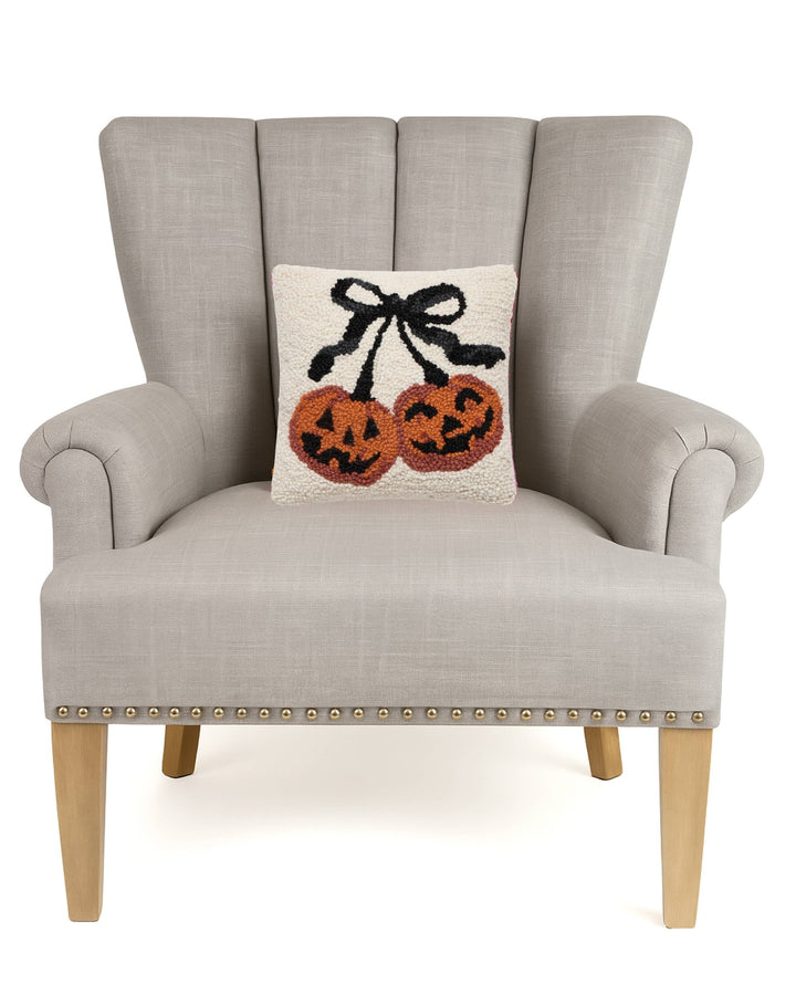Pumpkin Cherries Hook Pillow - Something Splendid Co.