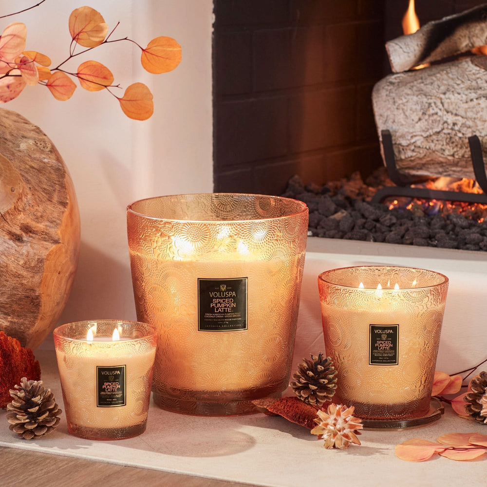 Pumpkin Spiced Latte 3 Wick Hearth Candle - Something Splendid Co.