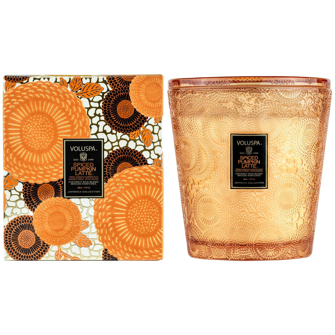 Pumpkin Spiced Latte 3 Wick Hearth Candle - Something Splendid Co.