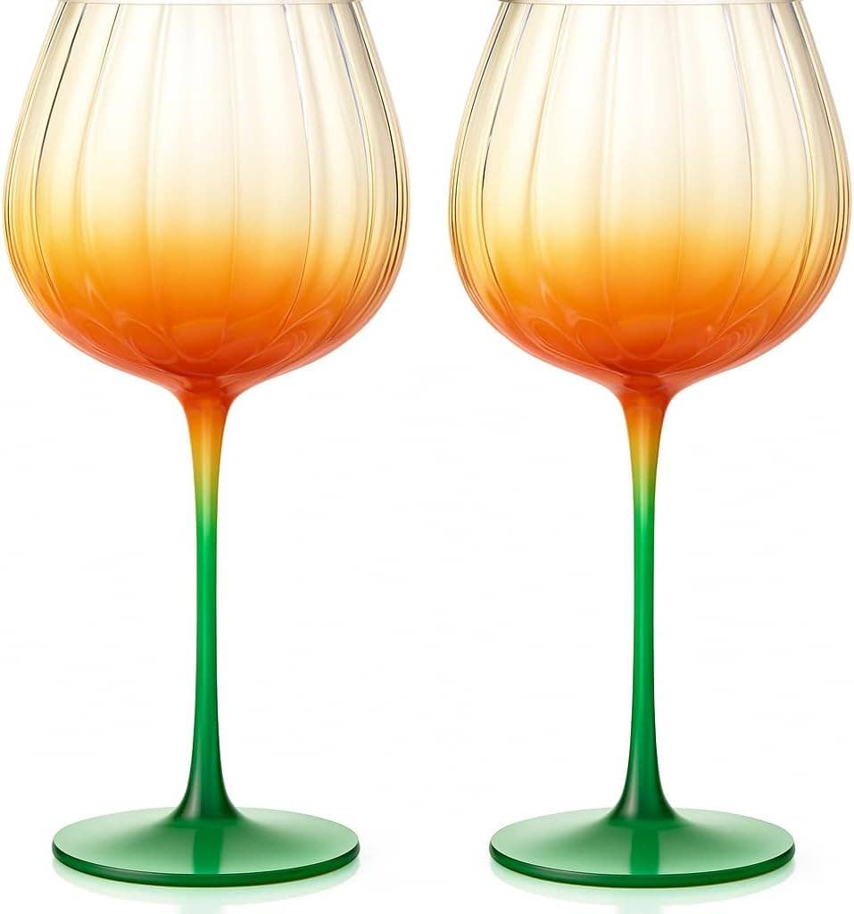 Pumpkin Wine, Cocktail & Champagne Glasses | Set of 2 - Something Splendid Co.