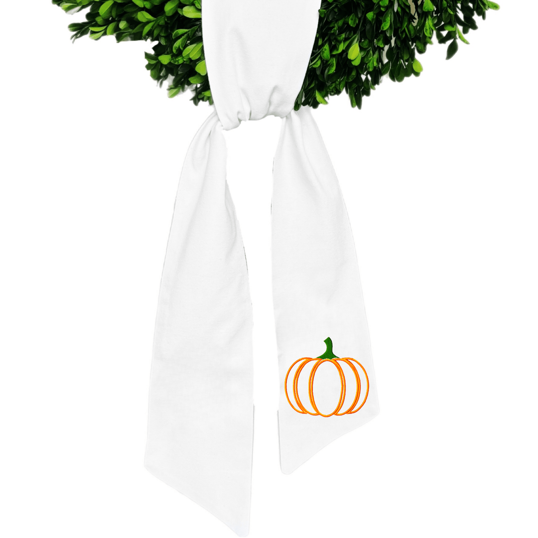 Pumpkin Wreath Sash - Something Splendid Co.