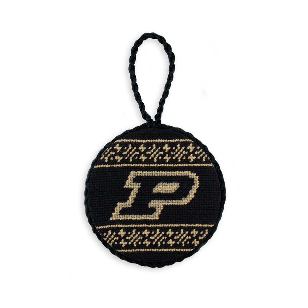 Purdue Fairisle Ornament - Something Splendid Co.