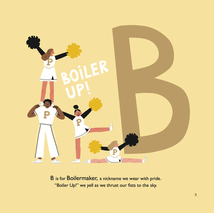 Purdue University A to Z Children's Book Officially Licensed - Something Splendid Co.