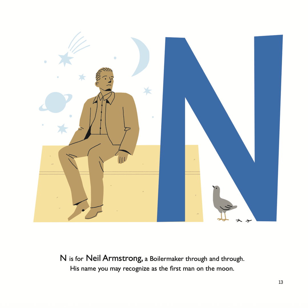 Purdue University A to Z Children's Book Officially Licensed - Something Splendid Co.