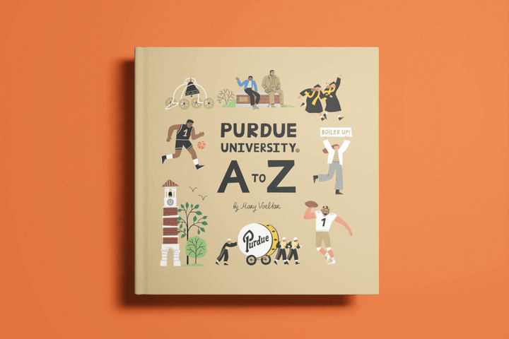 Purdue University A to Z Children's Book Officially Licensed - Something Splendid Co.