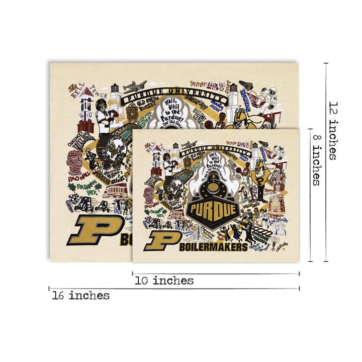 Purdue University Collegiate Fine Art Print - Something Splendid Co.