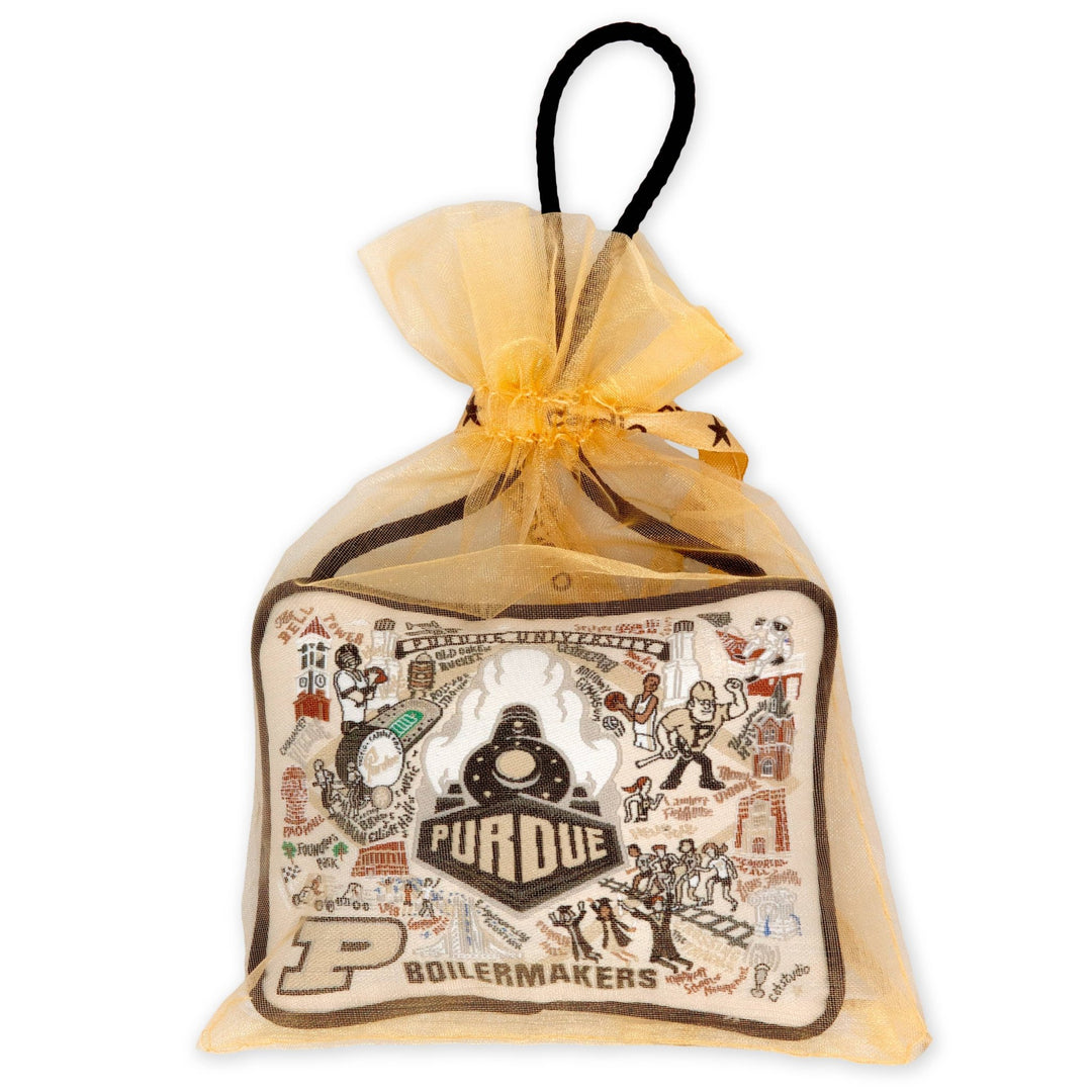 Purdue University Collegiate Mini Pillow Ornament - Something Splendid Co.