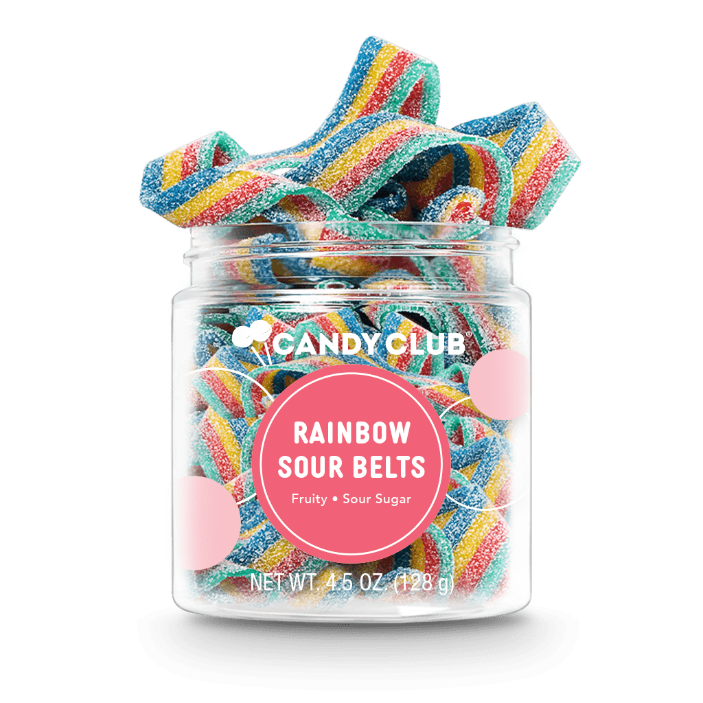 Rainbow Sour Belts - Something Splendid Co.
