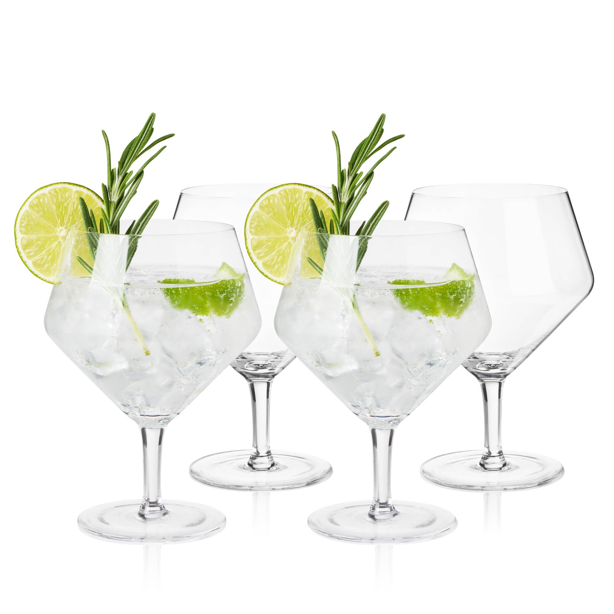 Viski Raye Crystal Glasses - Thumbnail 3