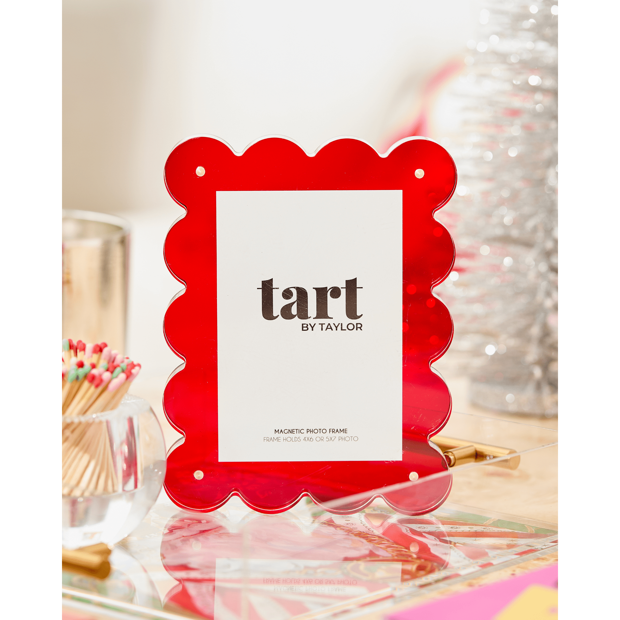 Red Acrylic Picture Frame
