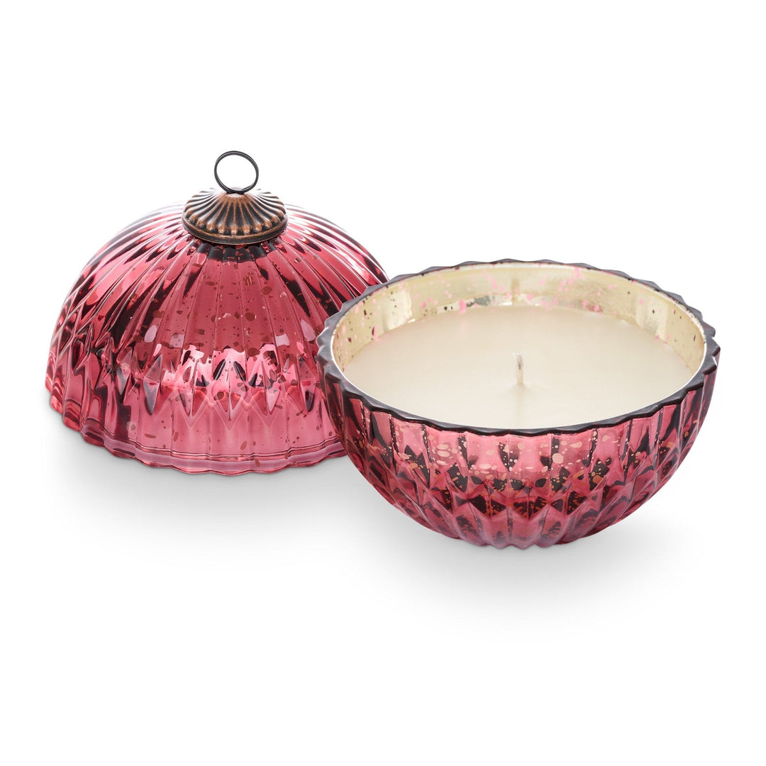 Red Balsam & Cedar Mercury Ornament Candle - Something Splendid Co.