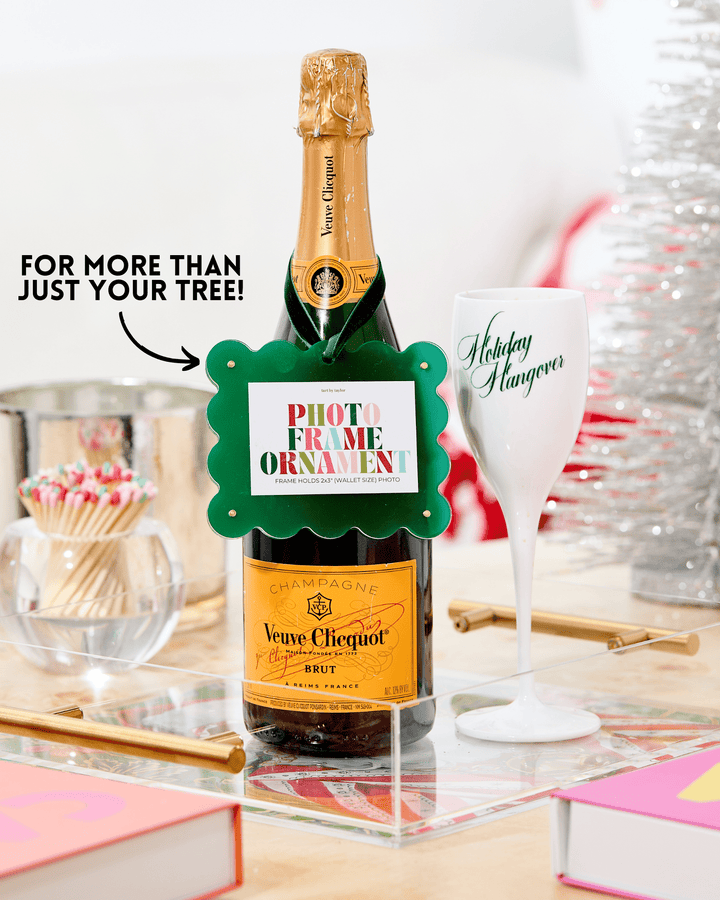 Red Frame Ornament - Something Splendid Co.