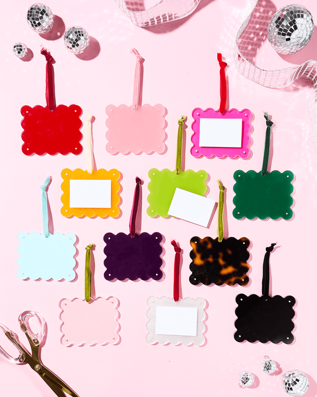 Red Frame Ornament - Something Splendid Co.