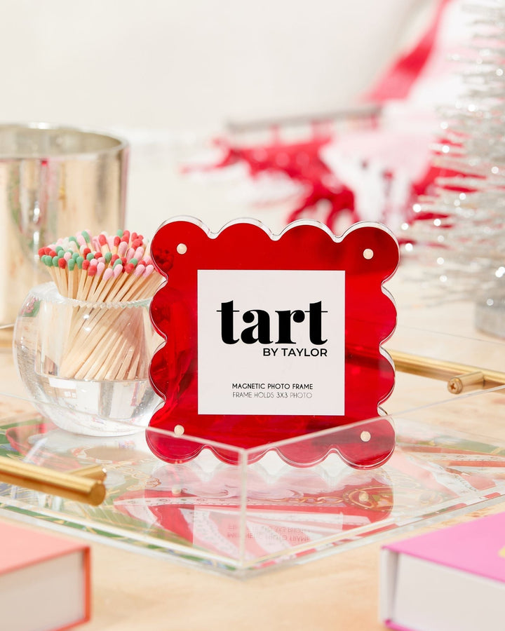 Red Mini Acrylic Picture Frame - Something Splendid Co.