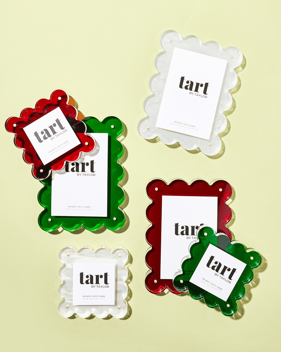 Red Mini Acrylic Picture Frame - Something Splendid Co.