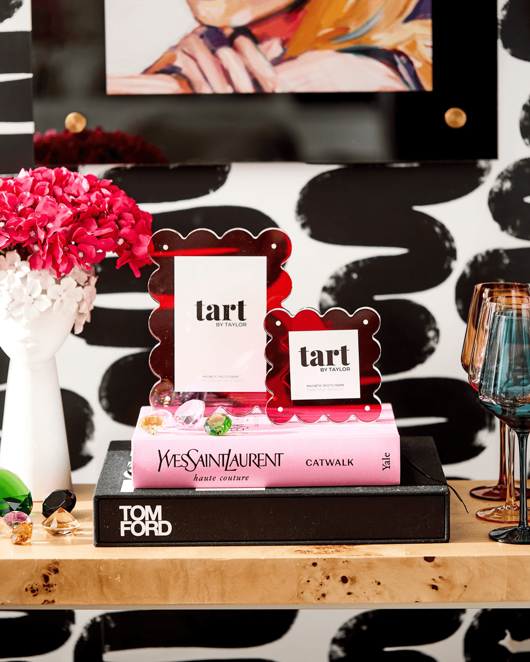 Red Mini Acrylic Picture Frame - Something Splendid Co.