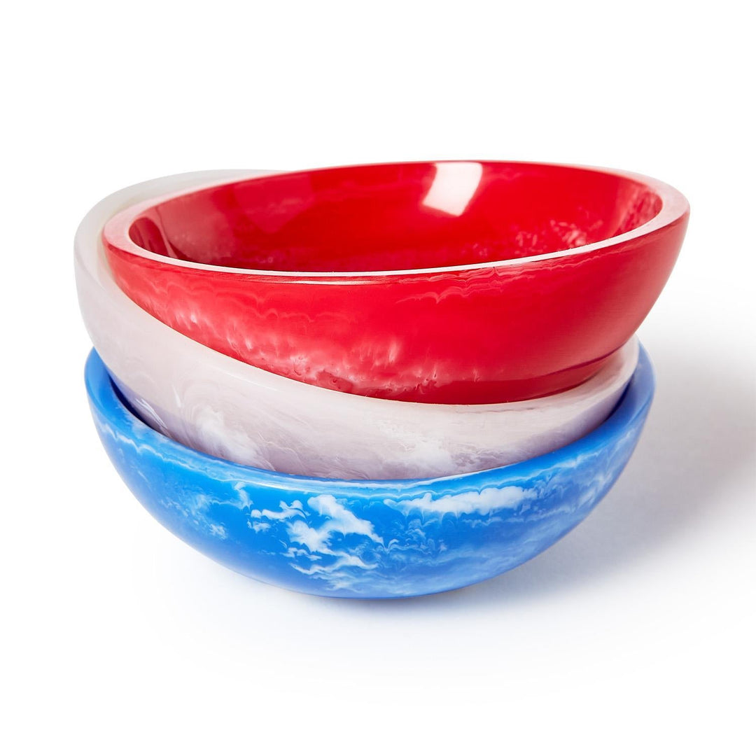 Red, White & Blue Tidbit Bowls - Something Splendid Co.