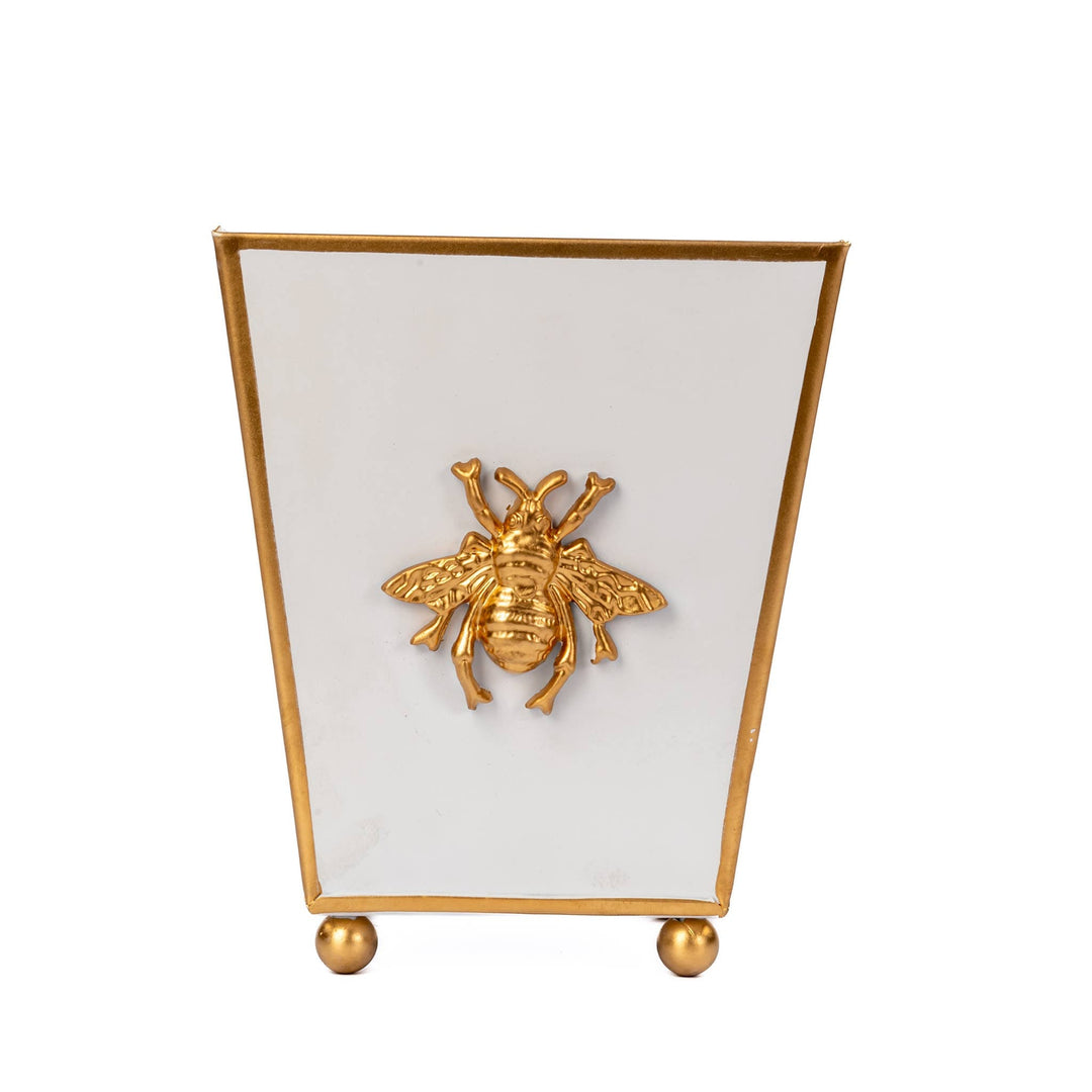 Regency Bee Square Cachepot Planter - Something Splendid Co.